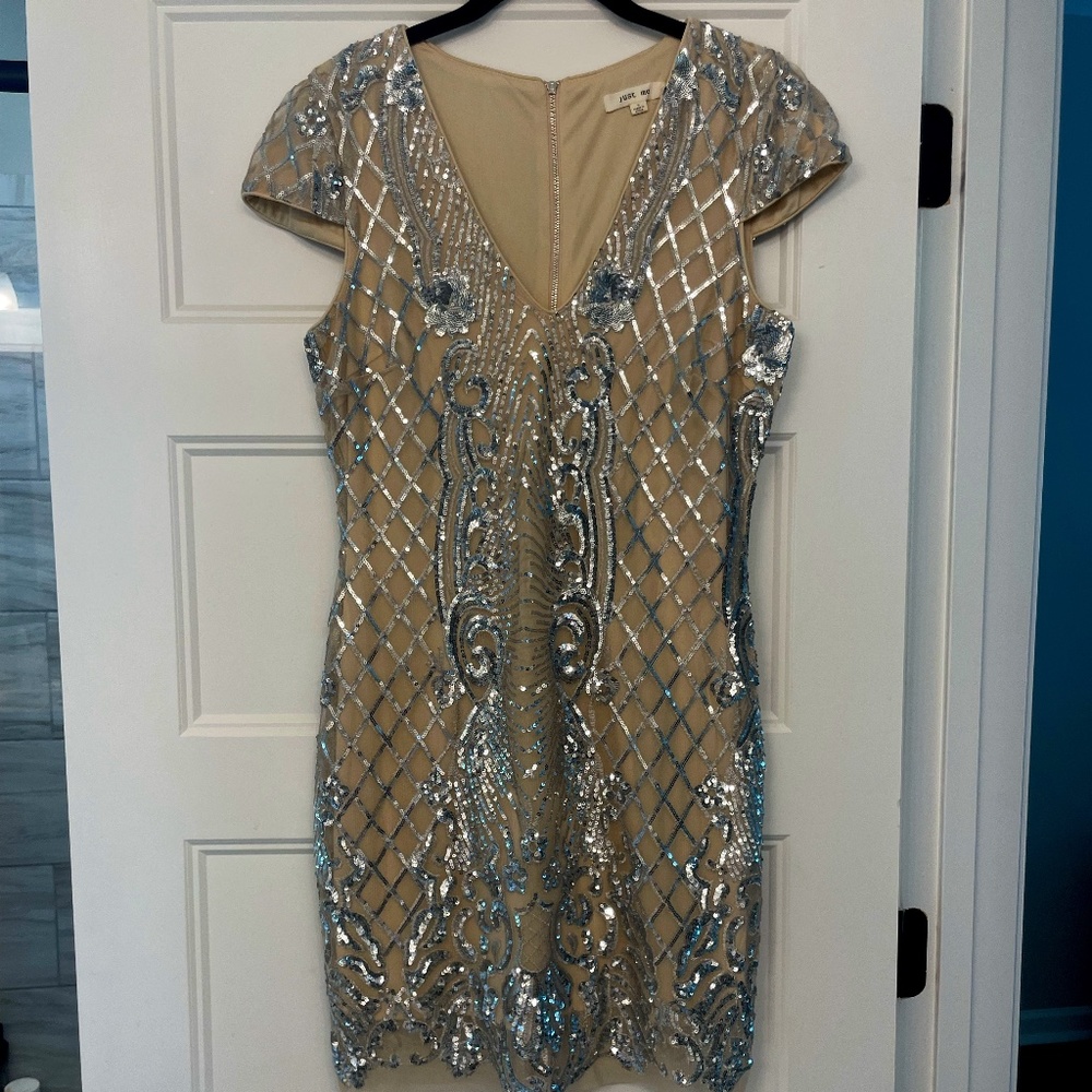 Elegant Sequin Mini Dress